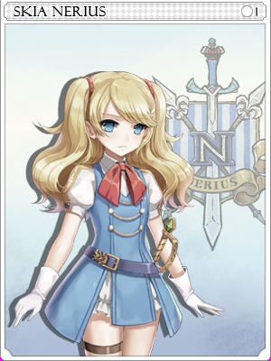 스키아 카드 illustration