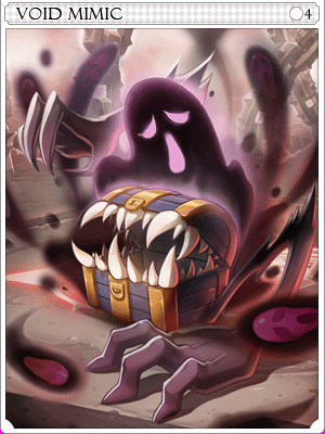 보이드 미믹 카드 illustration