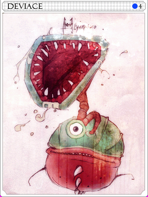 데비어스 카드 illustration