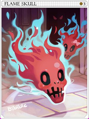 플레임스컬카드 illustration