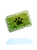 Cat Paw Ticket