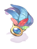 Costume: Rainbow Feather Decoration