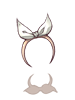 Costume: Cute White Ribbon