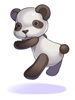 Costume Clinging Panda