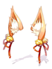 Costume: Fox Ear Bell Ribbon