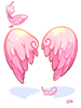 Costume: Pink Cupid Wing