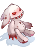 Well Eatenl Rabbit Doll