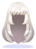 Costume: Straight Long (White)
