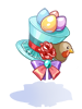 Costume: Robin Egg Minihat