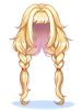 Costume: Long Twin Braids