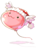 Pink Angeling Balloon