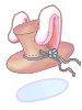 의상 토끼귀 모자