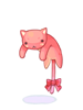 [衣装] たれ猫（桃）